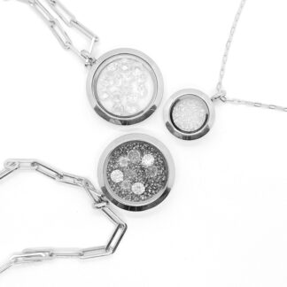 deeandson talisman argent cristaux